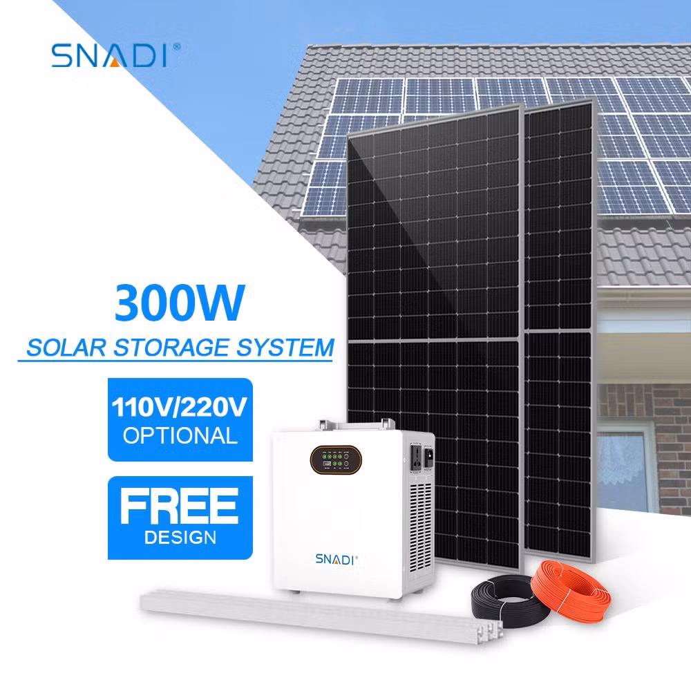 300W 500W Solar Power System Solar Generator 3.2V Home Storage System