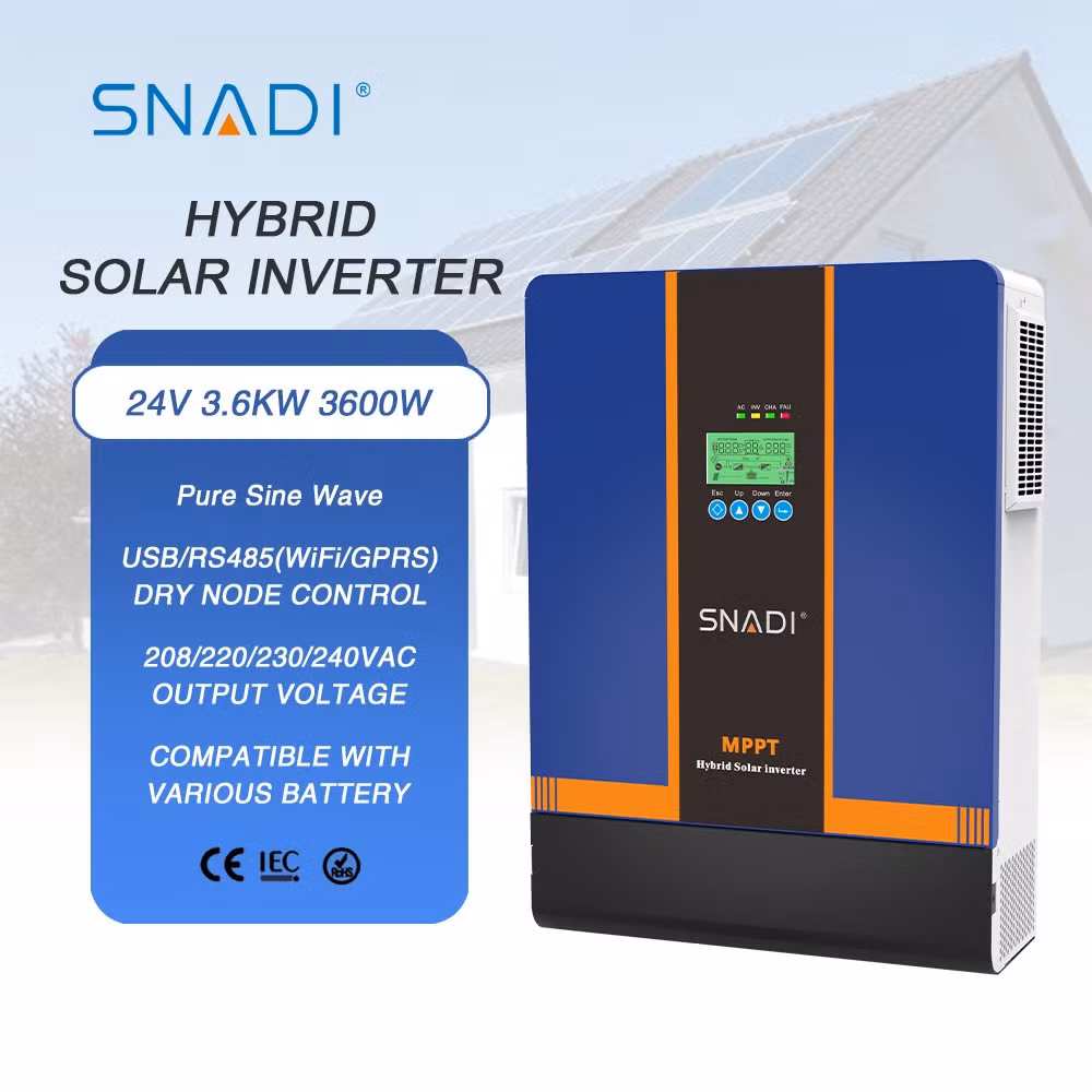 3kw 5kw 48V Pure Sine Wave Inverter Hybrid Solar Power Inverter
