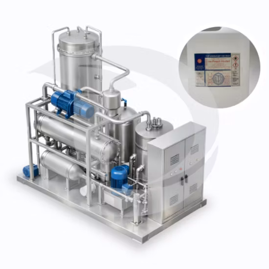 5tp/H Distillation Unit Solvent Recovery System for Lithium Battery NMP - Solvent Recovery System an