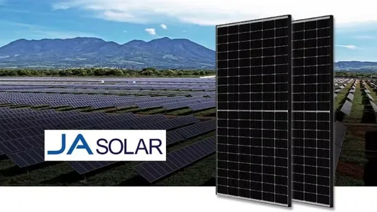 Ja Jam66D42MB Solar Panels 570W 575W 580W 585W 590W 595W Wholesale PV Module N-Type Bifacial Glass M
